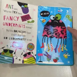 NGOẠI VĂN tiếng anh trẻ em : THE - NOT -so - SCARY HAIRY SPIDER - with touch and feel  1027845