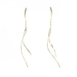 K18YG Bông tai - Hàng hiệu Authentic