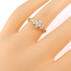 Nhẫn kim cương K18YG 0.50CT 666019