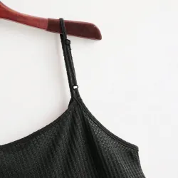 Áo hai dây dệt viền bèo Shein bigsize 4XL 756604