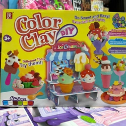 Đồ chơi đất nặn làm kem Ice cream Color Clay DIY 736 314643