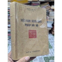 Việt Nam dưới thời pháp đô hộ - Nguyễn Thế Anh 128244