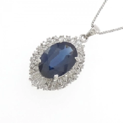 Dây chuyền Sapphire 3.0CT PT900/PT850 - Hàng hiệu Chính hãng 858096