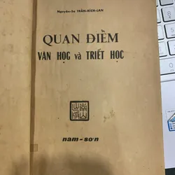 QUAN ĐIỂM VĂN HỌC VÀ TRIẾT HỌC - NGUYÊN SA & TRẦN BÍCH LAN 561577