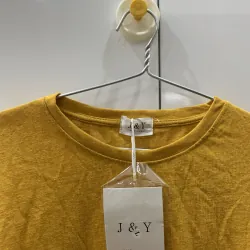 Áo nỉ mỏng vàng mù tạt 757412