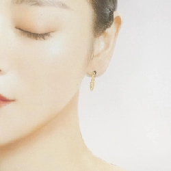 K18YG Bông tai - Hàng hiệu Authentic 863501