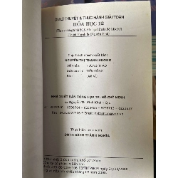 Ôn Lí Thuyết Và Thực Hành Giải Bài Tập Hóa Học 12 - Huỳnh Bé (Nguyên Vinh) 2008 Tham khảo - luyện thi VAVO-AK2ST1