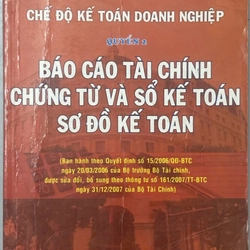 BÁO CÁO TÀI CHÍNH – CHỨNG TỪ VÀ SỔ KẾ TOÁN – SƠ ĐỒ KẾ TOÁN