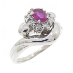 Nhẫn Ruby PT900 0.48CT - Hàng hiệu Chính hãng