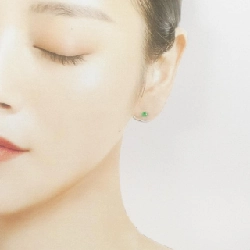 K18YG Emerald Earrings - Hàng hiệu Authentic 868584