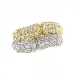 Nhẫn kim cương K18YG/PT 0.78CT - Hàng hiệu Authentic 855942