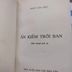 Sách: Ấn Kiếm trời ban - TG: Ngô Văn Phú  (A3) 723114