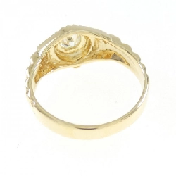 Nhẫn kim cương 750YG 0.27CT 671638