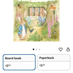 NGOẠI VĂN sách tiếng anh trẻ em PETER RABBIT - a peep-inside Tale - truyện kinh điển hay