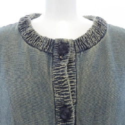 【Mã giảm giá】【Cổ điển】Áo khoác không cổ CHANEL 637184