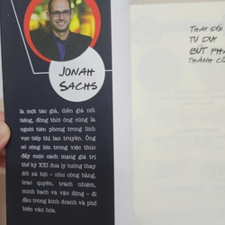 Sách Thay đổi tư duy bứt phá thành công của Jonah Sachs mới 95% 509392