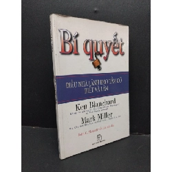 Bí quyết mới 70% bẩn bìa, ố 2006 HCM2410 Ken Blanchard, Mark Miller KỸ NĂNG Rebooks.vn