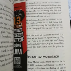 13 ĐIỀU NGƯỜI CÓ TINH THẦN THÉP KHÔNG LÀM - TRỊNH NGỌC MINH 738817