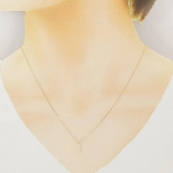 Dây chuyền kim cương K18YG 0.06CT - Hàng hiệu Chính hãng 858897