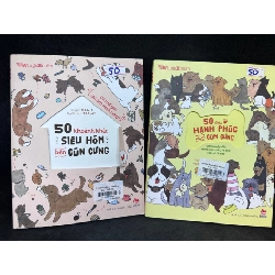 [Phiên Chợ Sách Cũ] Combo 2 cuốn 50 điều hạnh phúc khi có cún cưng + 50 khoảnh khắc siêu hóm bên cún cưng Maaja 1503