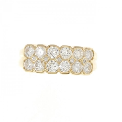 Nhẫn kim cương K18YG 1.05CT 673382