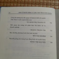 KINH TẾ TRUYỀN THÔNG LÝ LUẬN THỰC TIỄN VÀ KINH NGHIỆM 761489