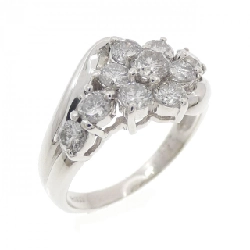 Nhẫn kim cương hoa PT900 1.00CT