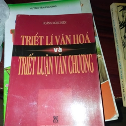 Triết lý văn hóa và triết luận văn chương