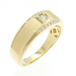 Nhẫn kim cương K18YG 0.18CT - Hàng hiệu chính hãng