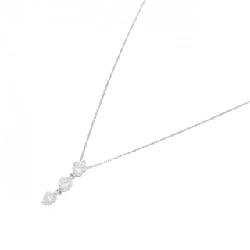 Dây chuyền kim cương ba viên PT900/PT850 1.004CT - Hàng hiệu Authentic 863473