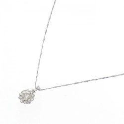 Dây chuyền kim cương hoa PT950/PT850 0.50CT - Hàng hiệu Chính hãng 858366