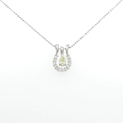 Dây chuyền kim cương 2WAY PT900/PT850 0.29CT - Hàng hiệu Authentic
