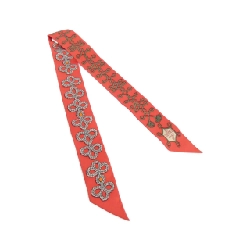 【Sản phẩm chưa sử dụng】Hermès GALONS ET BRANDEBOURG Twilly 063698S khăn quàng