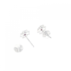 K18WG Garnet Bông tai - Hàng hiệu Chính hãng 867781