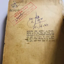 NGƯỜI YÊU NƯỚC (Pearl S. Buck) – Vũ Kim Thư dịch 752761