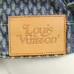 Áo khoác denim LOUIS VUITTON Giant Damier Wave Monogram NIGO HJA10WUZC - Hàng hiệu Chính hãng 895037