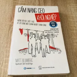 CẨM NANG CEO KHỞI NGHIỆP 