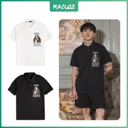 Áo polo tay lỡ Unisex Macuzz cổ tròn, phong cách Unisex, form oversize 8874