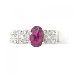 Nhẫn ruby K18WG 0.55CT 672607