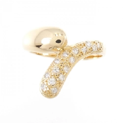 Nhẫn kim cương K18YG 670424