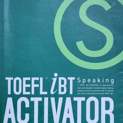 Tiếng Anh - COMBO 2 quyển TOEFT iBT ACTIVATOR SPEAKING (Intermediate và Advanced) 158747