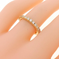 Nhẫn kim cương K18YG Half Eternity 0.50CT - Hàng hiệu Chính hãng 853933