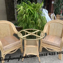 Ghế mây lưng mắt cáo 557102