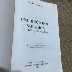UNG BƯỚU HỌC NỘI KHOA, NGUYỄN CHÂU HÙNG, SÁCH Y, KHỔ LỚN 569830