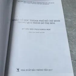 KHẢO CỔ HỌC THÀNH PHỐ HỒ CHÍ MINH TRONG QUÁ TRÌNH ĐÔ THỊ HOÁ 930969