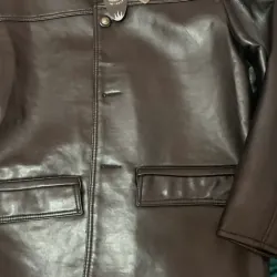 Áo khoác da,thương hiệu Armani của Ý,áo mới chưa mặc lần nào,sizeXL(60kg-70kg) 779340