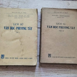 Lịch sử văn học Phương Tây_  Tập 1+2; 1979  274850