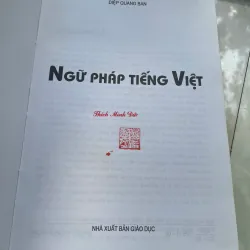 NGỮ PHÁP TIẾNG VIỆT - DIỆP QUANG BAN  1029119