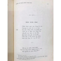 Thiếu nữ hoài xuân tình thi - Hoàng Văn Suất phiên âm và chú giải ( có phần nguyên văn chữ hán ) 125640