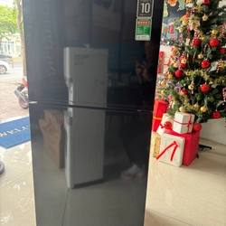 Aqua Refrigerator + Black Color + genuine warranty + new/original use less than 4 month